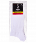 Носки высокие Jögel JA-005, белый/серый, 2 пары
