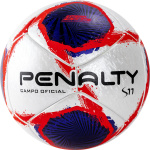 Мяч футбольный PENALTY BOLA CAMPO S11 R1 XXI 5416181241-U, серебристо-сине-красный (5)