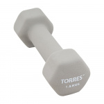 Гантель TORRES PL550115, вес 1.5 кг, 1 шт