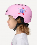 Шлем защитный Ridex Creative, с регулировкой, розовый