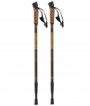 УЦЕНКА Скандинавские палки Berger Explorer, 67-135 см, 3-секционные, коричневый