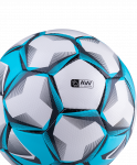 Мяч футбольный Jögel Nueno №4, белый/голубой/черный (4)