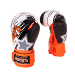 Боксерские перчатки БОЕЦЪ BBG-07 Оранжевые (2oz)