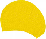 Шапочка для плавания Atemi, силикон (бабл), желтый, BS30