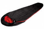 Мешок спальный HIGH PEAK Pak 600, черный/красный