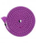 Нейлоновая скакалка для художественной гимнастики Chanté Cinderella Lurex Purple, 3м