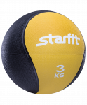 Медбол Starfit GB-702, 3 кг, желтый