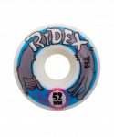 Комплект колес для скейтборда Ridex 52x32 мм, 95A, белый