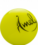 Мяч для художественной гимнастики Amely AGB-301 19 см, желтый