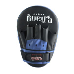 Лапы боксерские прямые BF "Боецъ" 211 (черно-синие)