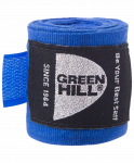 Бинт боксерский Green Hill BP-6232c, 3,5м, эластик, синий