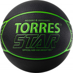 Мяч баскетбольный TORRES Star B323127, размер 7 (7)