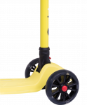 Самокат Ridex 3-колесный Stark 3D, 135/90 мм, желтый