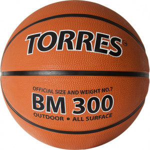 Мяч баскетбольный TORRES BM 300,B02017 (7) ― купить в Москве. Цена, фото, описание, продажа, отзывы. Выбрать, заказать с доставкой. | Интернет-магазин SPORTAVA.RU