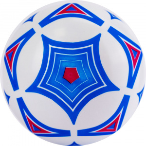 Мяч детский с рисунком Геометрия MADE IN RUSSIA MD-23-02, диаметр 23см., бело-голубой ― купить в Москве. Цена, фото, описание, продажа, отзывы. Выбрать, заказать с доставкой. | Интернет-магазин SPORTAVA.RU