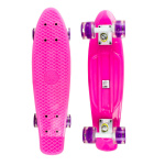 Скейтборд MaxCity MC Plastic Board GLOSS small, Розовый
