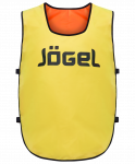Манишка двухсторонняя Jögel JBIB-2001, взрослая, желтый/оранжевый