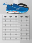 Кроссовки беговые MIZUNO Wave Rider 26 J1GC2203-05 синий