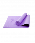 Коврик для йоги и фитнеса Starfit FM-101, PVC, 173x61x0,3 см, фиолетовый пастель