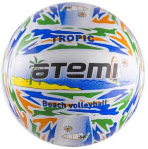 Мяч волейбольный Atemi TROPIC, резина, цветной, литой , окруж 65-67 ― купить в Москве. Цена, фото, описание, продажа, отзывы. Выбрать, заказать с доставкой. | Интернет-магазин SPORTAVA.RU