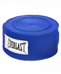 Бинт боксерский Everlast 4463BL, 2.5 м, эластик, синий