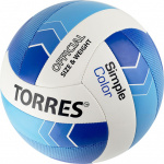 Мяч волейбольный TORRES SIMPLE COLOR,V32115 (5)