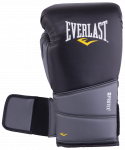 Перчатки боксерские Everlast Protex2 GEL, 10 oz, S/M, к/з, черные