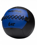 Медбол Insane IN24-WB100, 6 кг, синий