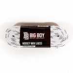 Шнурки для коньков BIG BOY Comfort Line с пропиткой, BB-LACES-CL-305WT, 305см, белый (305см)