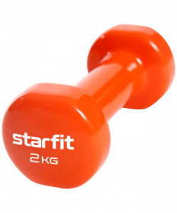 Гантель виниловая Starfit DB-101 2 кг, оранжевый ― купить в Москве. Цена, фото, описание, продажа, отзывы. Выбрать, заказать с доставкой. | Интернет-магазин SPORTAVA.RU