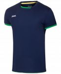 Футболка волейбольная JVT-1030-093 темно-синий/зеленый