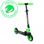 Самокат Sport Collection CK-SJ145-40 145мм green (фонарь и наклейка в подарок)