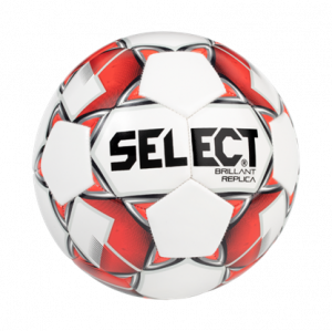 Мяч футбольный SELECT BRILLANT Replica, 811608-003 бел/крас/сер, размер 5 ― купить в Москве. Цена, фото, описание, продажа, отзывы. Выбрать, заказать с доставкой. | Интернет-магазин SPORTAVA.RU