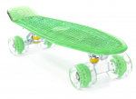Скейтборд PWSport Flash 22", зеленый