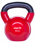 Гиря виниловая Starfit DB-401, красный, 16 кг