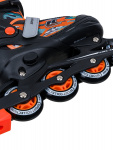 Раздвижные роликовые коньки Alpha Caprice CK-SK-P320-33 Orange (антистресс обезьяна в подарок)