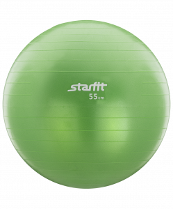 Мяч гимнастический Starfit GB-101 55 см, антивзрыв, зеленый ― купить в Москве. Цена, фото, описание, продажа, отзывы. Выбрать, заказать с доставкой. | Интернет-магазин SPORTAVA.RU