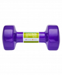 Гантель виниловая Starfit DB-101 5 кг, фиолетовый