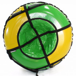 Тюбинг Hubster Sport Plus желтый/зеленый , 105 см