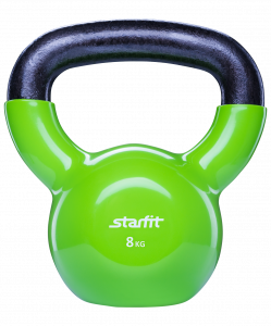 Гиря виниловая Starfit DB-401, зеленая, 8 кг ― купить в Москве. Цена, фото, описание, продажа, отзывы. Выбрать, заказать с доставкой. | Интернет-магазин SPORTAVA.RU