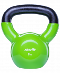 Гиря виниловая Starfit DB-401, зеленая, 8 кг