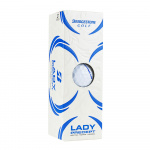 Мяч для гольфа Bridgestone Lady Precept BGB1LWX, упак. 3шт., белый