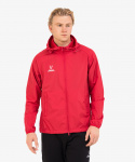 Куртка ветрозащитная Jögel CAMP Rain Jacket, красный