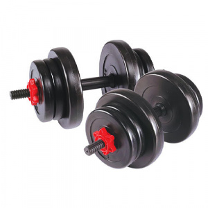 Гантель сборная 2327LW Lite Weights 20 кг (10кг х 2шт) ― купить в Москве. Цена, фото, описание, продажа, отзывы. Выбрать, заказать с доставкой. | Интернет-магазин SPORTAVA.RU