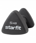 УЦЕНКА Гантель неопреновая Starfit DB-205 5 кг, черный