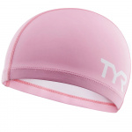 Шапочка для плавания подростковая TYR Silicone Comfort Swim Cap Jr, LSCCAPJR-670, розовый (Junior)