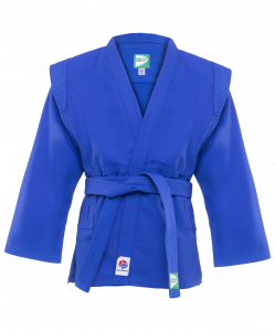 Куртка для самбо JS-303, синяя, р.3/160 ― купить в Москве. Цена, фото, описание, продажа, отзывы. Выбрать, заказать с доставкой. | Интернет-магазин SPORTAVA.RU