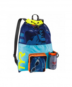 Рюкзак для аксессуаров TYR Big Mesh Mummy Backpack, LBMMB3/465, голубой ― купить в Москве. Цена, фото, описание, продажа, отзывы. Выбрать, заказать с доставкой. | Интернет-магазин SPORTAVA.RU