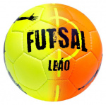 Мяч минифутбольный SELECT FUTSAL LEAO, 855615-556 жел/оранж, 62-64