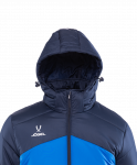 Куртка Jögel утеплённая детская JPJ-4500-971, полиэстер, темно-синий/синий/белый